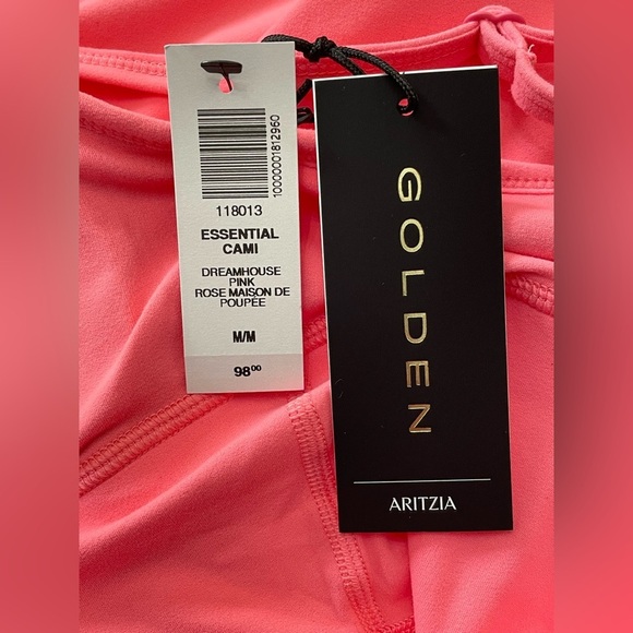 ARITZIA Golden Dress BUTTER Essential Cami Sports Dress NWT Medium - Picture 11 of 15